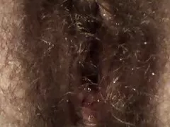 Mia moglie con castoro peloso.