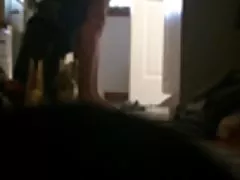 Sveltina in bagno con la moglie prima di uscire