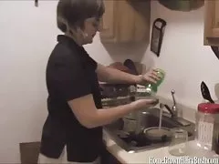 Cazzo la mia figa pelosa e poi crema viso