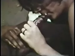 Vintage interracial divertimento